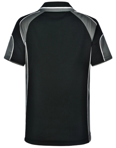 Picture of Winning Spirit, Kids Cooldry Contrast Polo w Panels